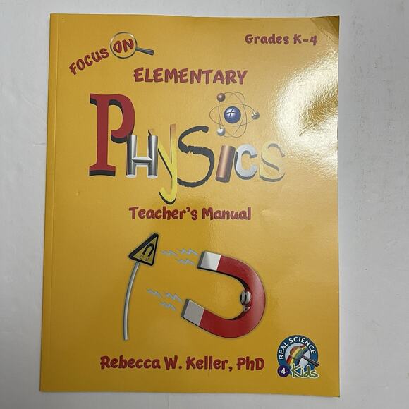 Focus On Elementary Physics Teachers Manual By Rebecca W Keller Paperback Book - Picture 1 of 6